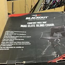 BLACKOUTs Comfort Max 360 Mag Elite Blind Chair