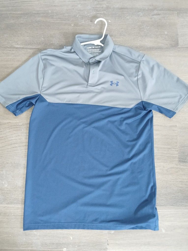Under Armour "The Performance Polo" Shirt Size (Medium Tall) Men