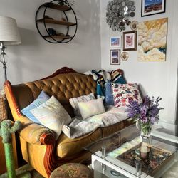 Vintage Leather Couch