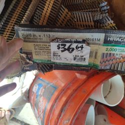 Miscellaneous Nails Galvanized Tens Half Box 16 And Eights