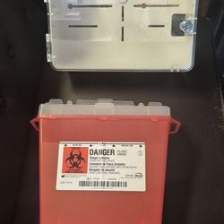 Sharps Container Cabinet 