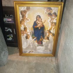 MOTHER MARRY WITH JESUS AND THE ANGELS