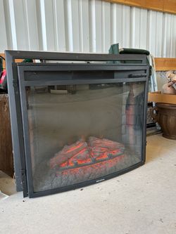 28” Greystone Electric Fireplace Insert