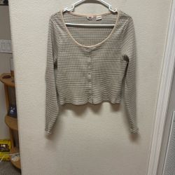 Levi’s XXL Women’s Long Sleeve Shirt Top