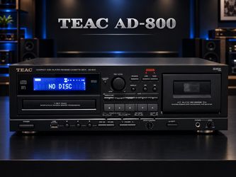 TEAC AD-800 CD Player Cassette Tape Deck Combo