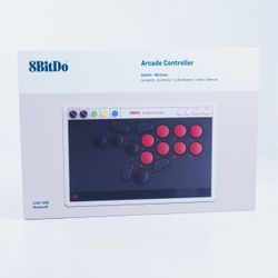 8BitDo Arcade Controller All-Button Fight Pad Switch Windows New Open Box