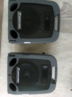 2 PEAVEY "10 SPEAKER SYSTEM