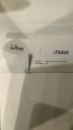 Magic Mountain Tickets