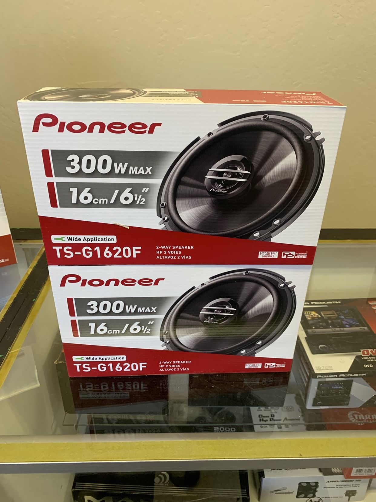 Pioneer Car Audio . 6.5 Inch Car Stereo Speakers . 300 watts . High Quality . 3 Day Blowout Sale . $49 A Pair While They Last . New 