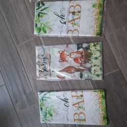 Baby Decorations  3 Table Covers