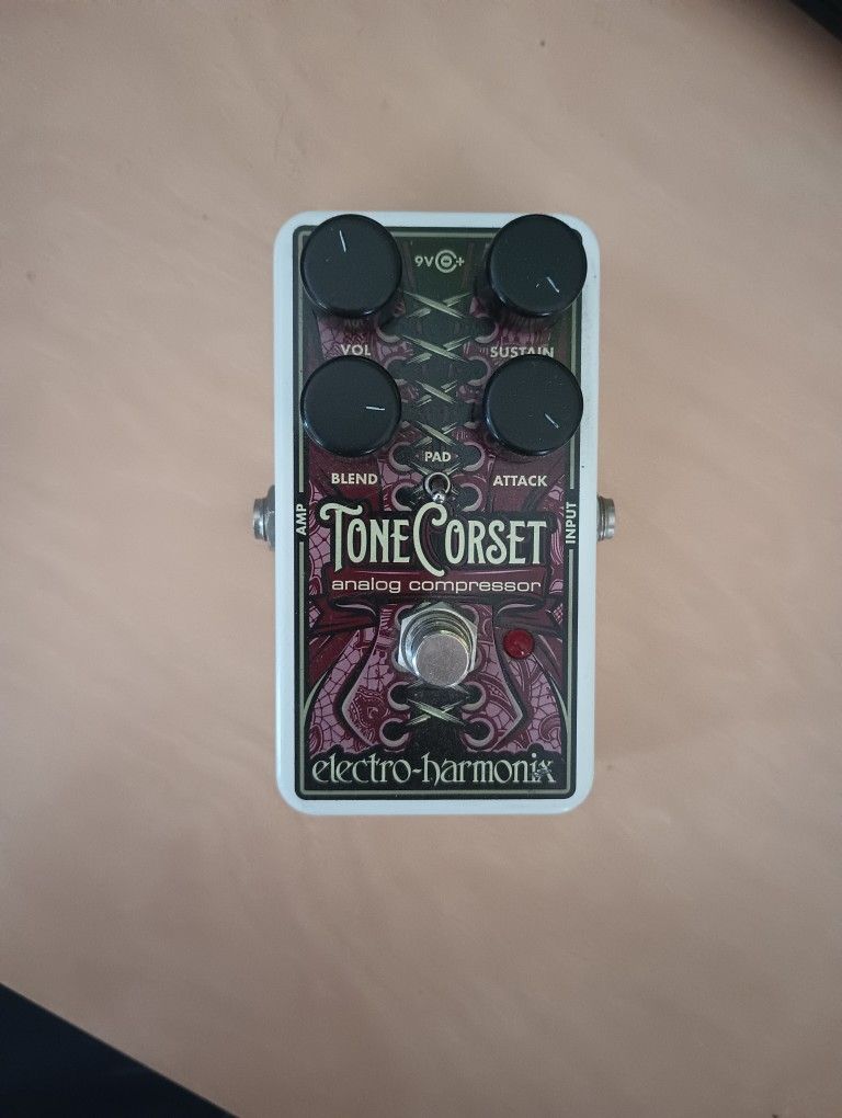 Electro Harmonix Tone Corset Analog Compressor Guitar Pedal