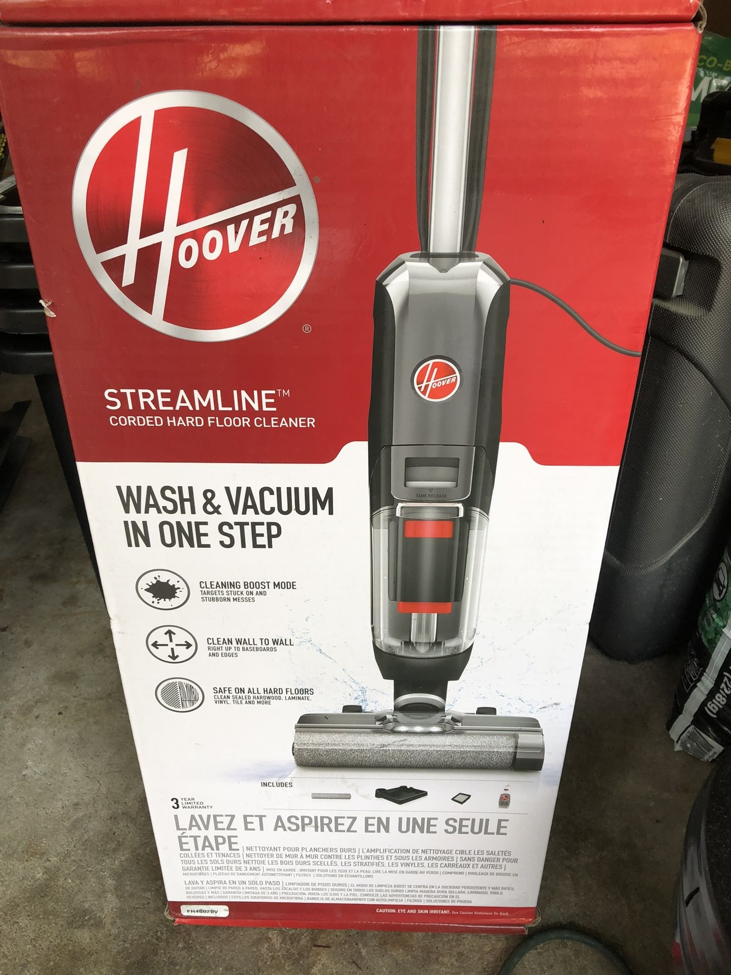 Hoover Corded Vac And Floor Cleaner In One
