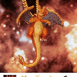 Pokemon Necklace Charizard (King Ice)
