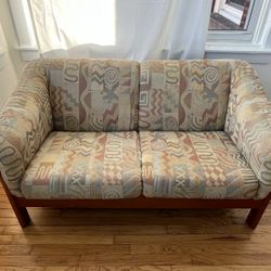 Retro Love Seat / Small Couch
