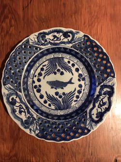 Decorative Fish Plate