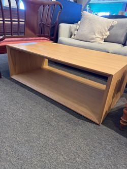 Modern Light blonde coffee table