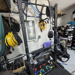 Full Workout Squat Rack And Weights