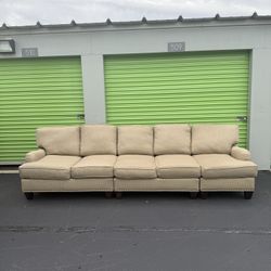 Sectional Couch Tan
