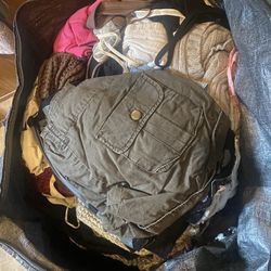 Vintage Store Bag Of Clothes