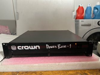 Crown PB-1 Power Base - 1 Stereo Rackmount Power Amplifier