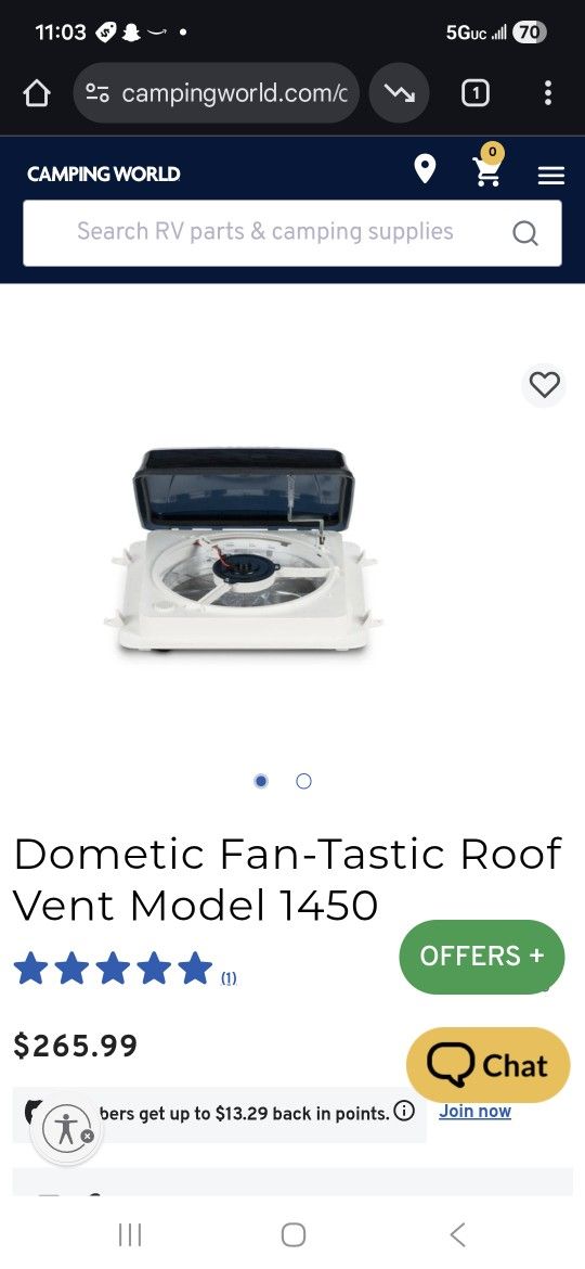 Rv Roof Vent