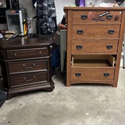 Nightstand and dresser