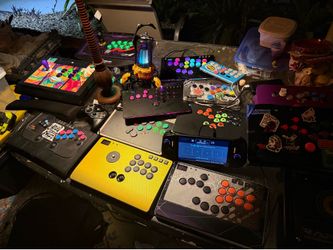 Fight sticks and hitboxes