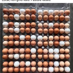 Eggs Pasture Raised W/ Non GMO local Feed
