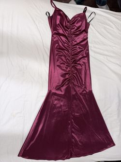 Burgundy Formal Dress