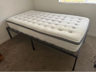 Bed - Twin XL Mattress + Bedframe