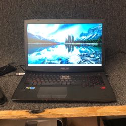 #2 ASUS ROG G751JL 17” I7-4720HQ 24GB RAM 1TB SSD & 1TB HDD NVIDIA GEFORCE GTX 965M 2GB FRESH INSTALL WIN11 HOME 30 DAY WARRANTY!!