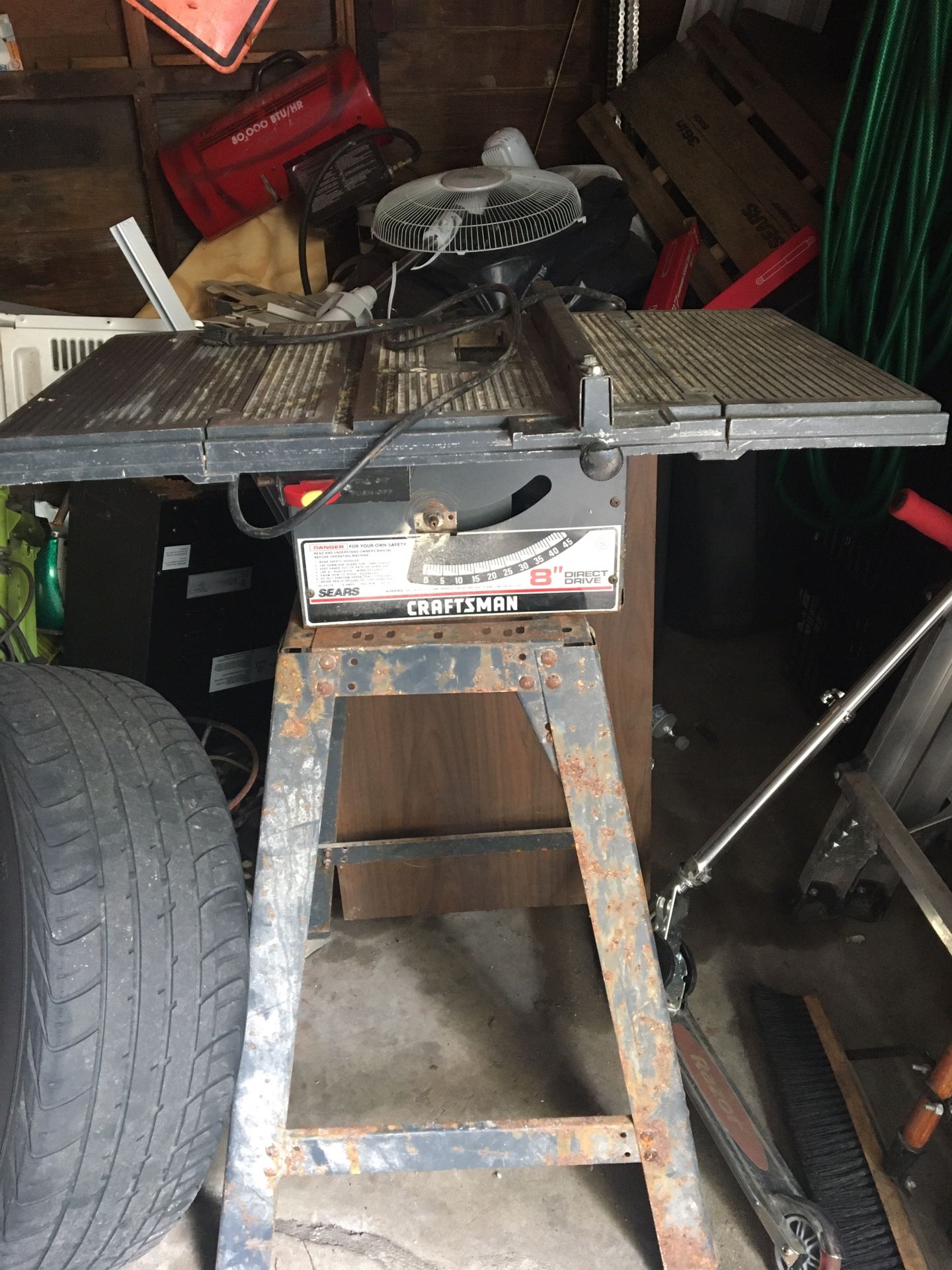 8inch table saw