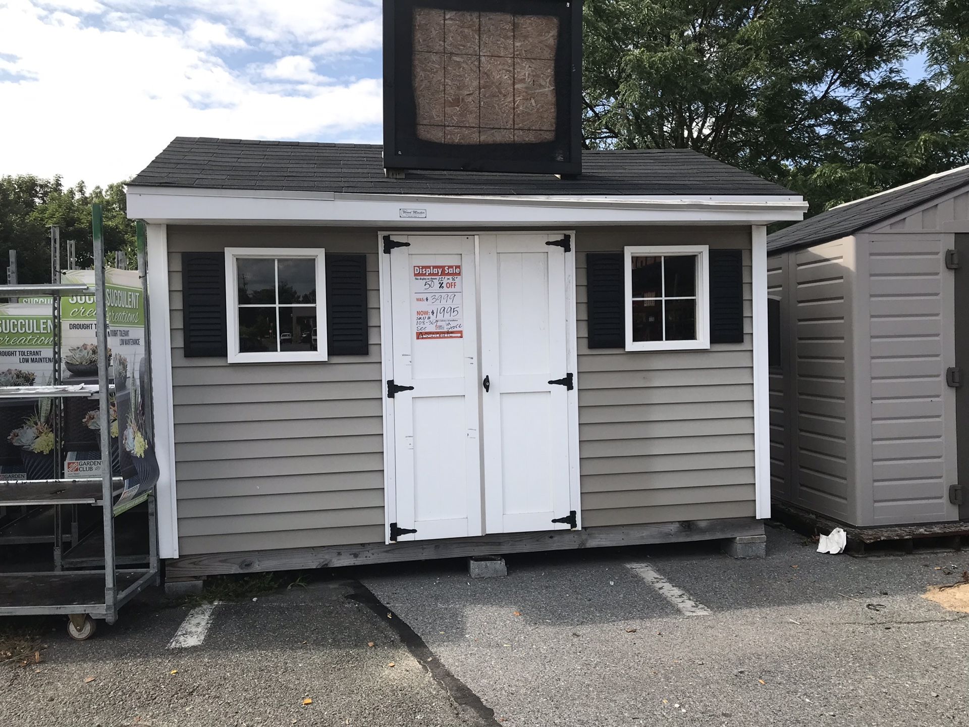 Another shed display $1995 includes delivery setup