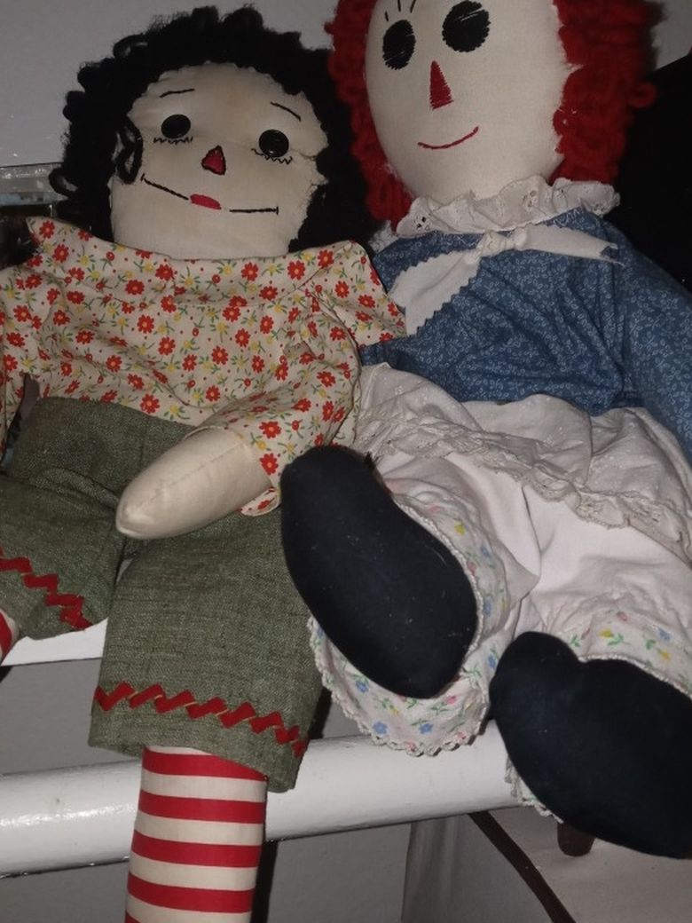 raggedy ann and andy dolls