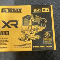 New DeWalt XR Jigsaw Cordless Brushless DCS334B