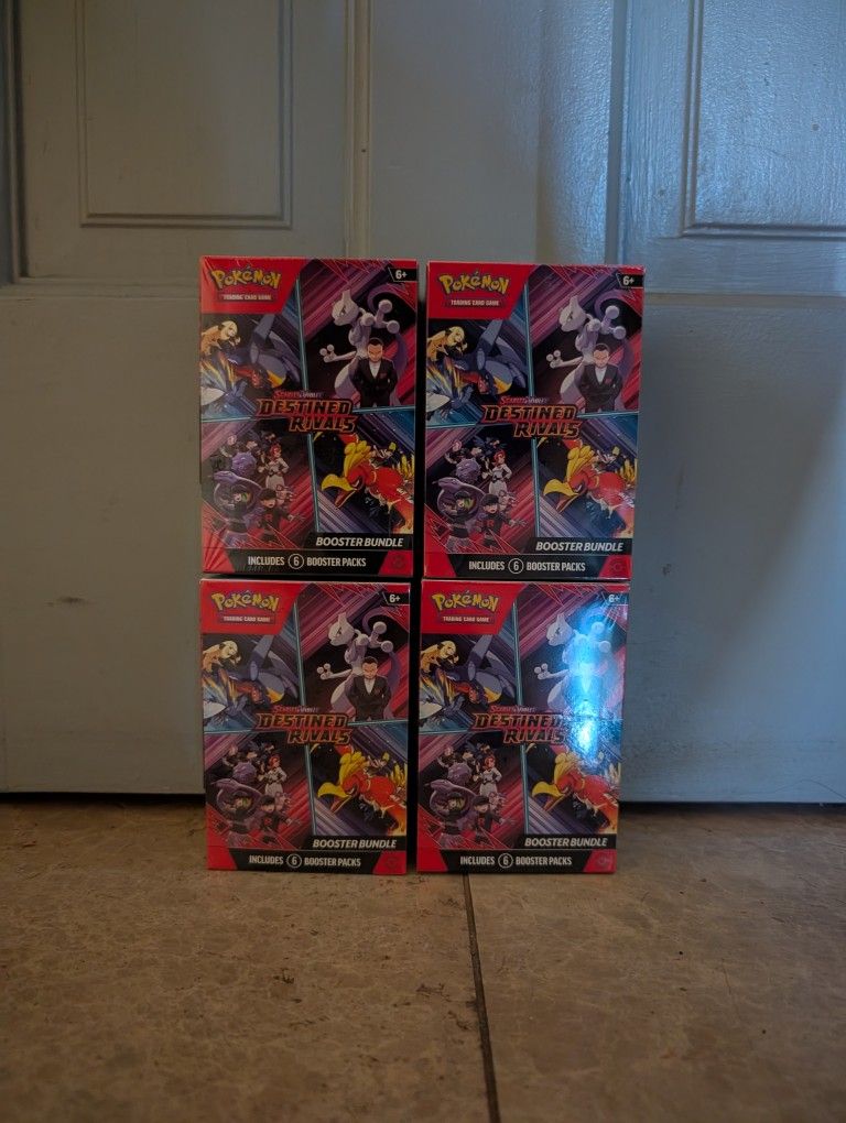Pokemon Destined Rivals Booster Bundles