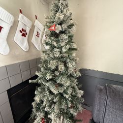 Pre-Lit Christmas Tree – Great Deal / Used $40