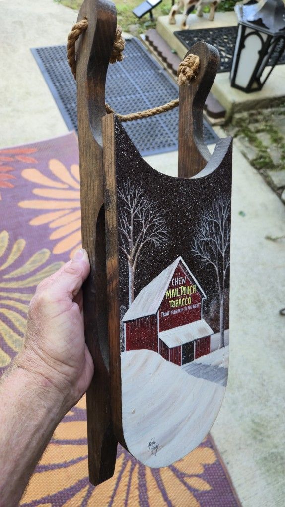 Christmas Decor Sled