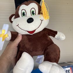Musical 🎶 Graduation 🧑‍🎓 Plush Monkey 