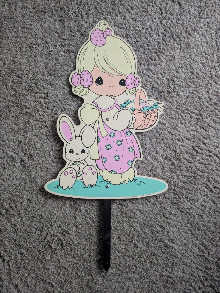 Precious Moments Yard sign Easter