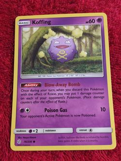 2019 Pokémon card