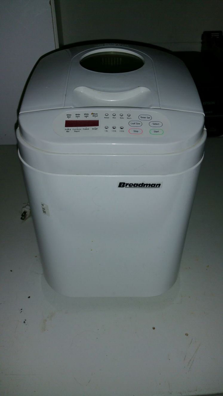 Breadman Bread Maker