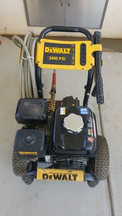 Dewalt water pressure