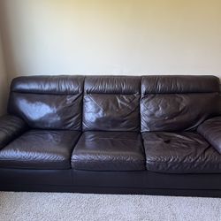 Leather Sofa (Macy’s Home Furniture)