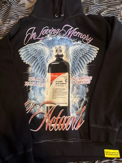 That’s a awful lot of cough syrup hoodie L