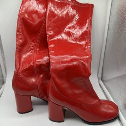 Free Women’s Red Boots, See Pics 