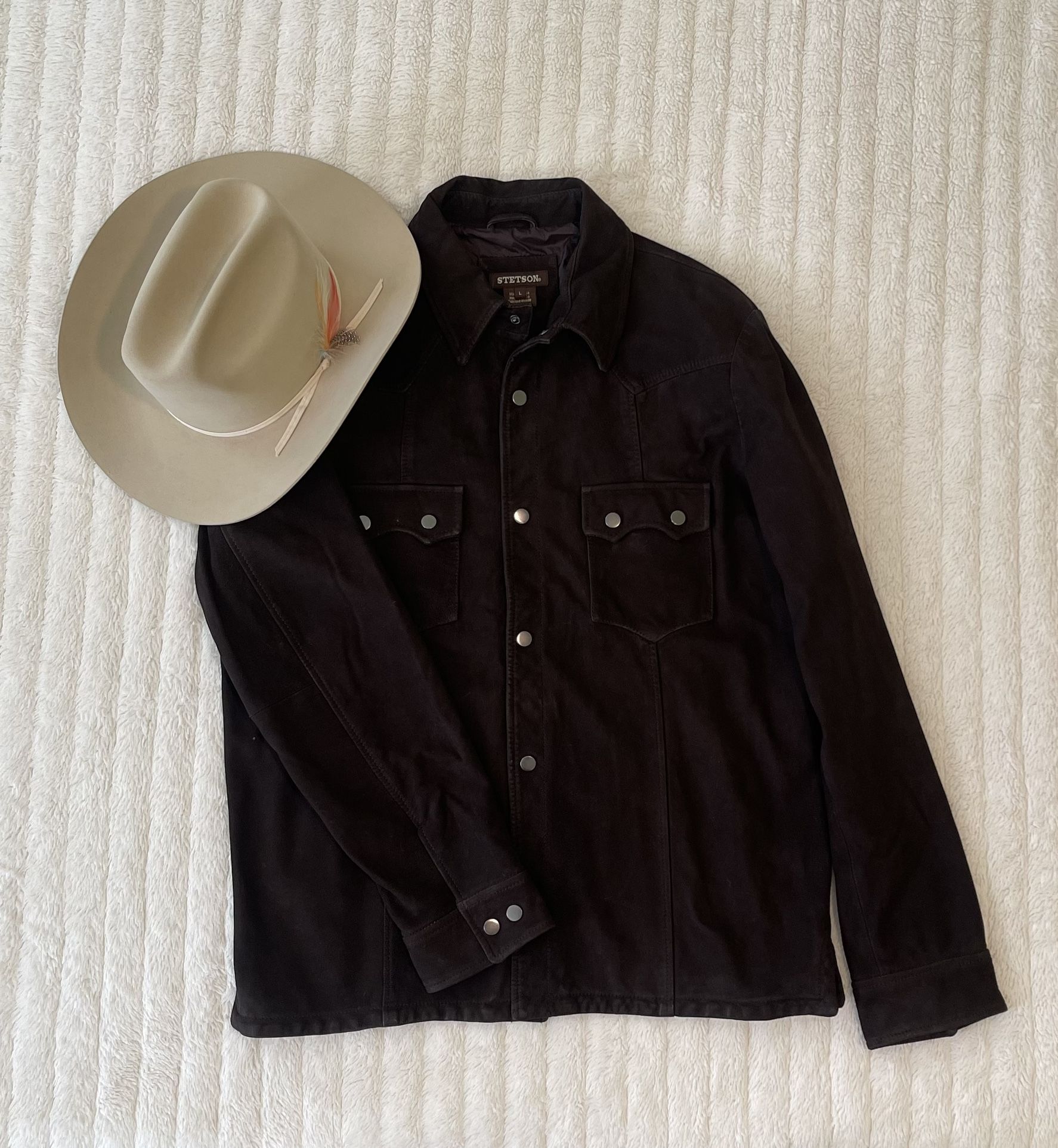 Stetson Leather Shirt Jacket 