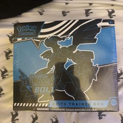 Pokémon Etb Black Bolt Sealed