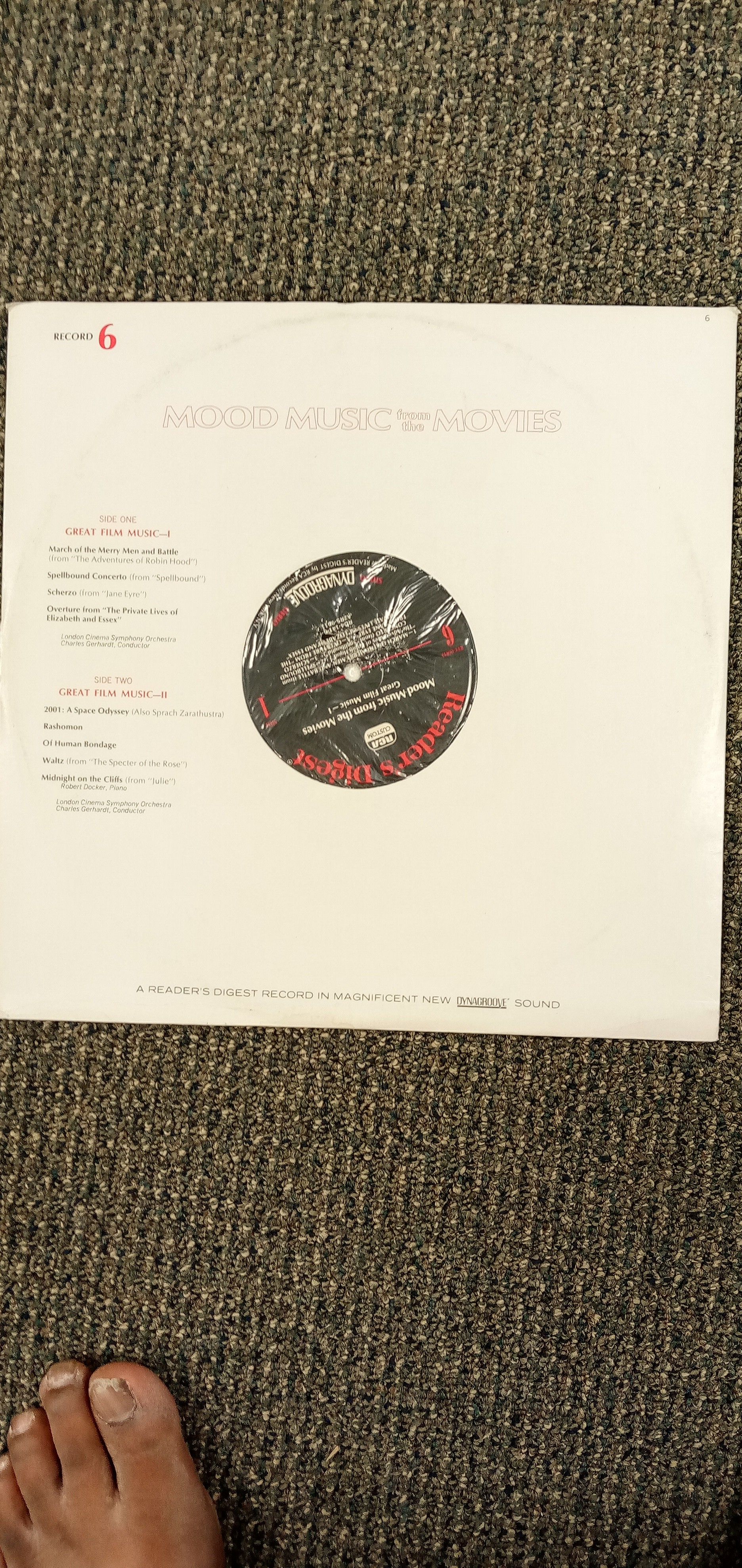 Mood music from the movies vinyl record