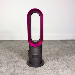 Dyson AM04 Limited Edition Pink Air Multiplier Bladeless Hot + Cool Table Fan / Heater